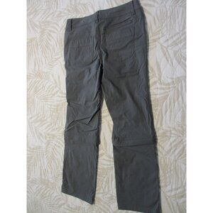 REI Womens 2 Petite Convertible Hiking Pants Gray Nylon Spandex